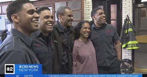 Fdny Firefighter Robert Thomas Retires After 40 Years Cbs New York