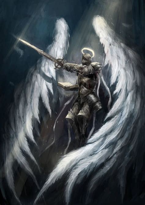 Fan Art Of Archangel Michael For Fans Of Love Angels Angel Warrior