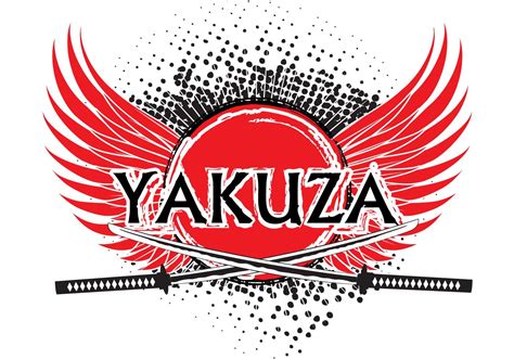 Yakuza Logo Vector De Fondo 120321 Vector En Vecteezy