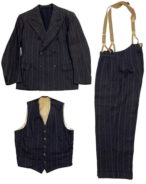 1950s Suit Mens 1920s Suit Mens Tweed Suit Pinstripe Suit Tweed