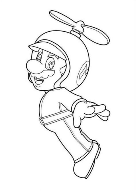 Many colors are offered for you to draw. Super Mario Brothers Picture Coloring Page : Color Luna