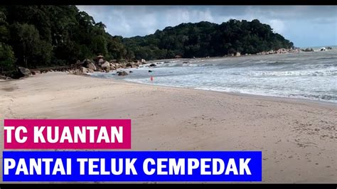 Located in teluk cempedak, this vacation home is within 1 mi (2 km) of taman teruntum mini zoo and teluk cempedak beach. Pantai Teluk Cempedak, Kuantan Pahang - YouTube