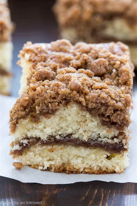 Cinnamon Crumb Coffee Cake Bakedbyanintrover Baked By An Introvert