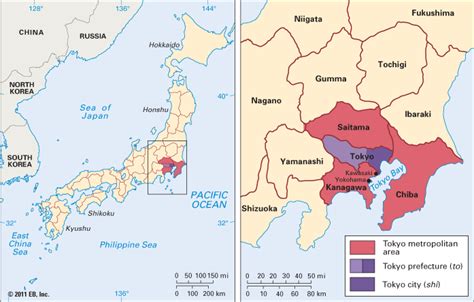 Maps based on vector database. Tokyo: location - Students | Britannica Kids | Homework Help