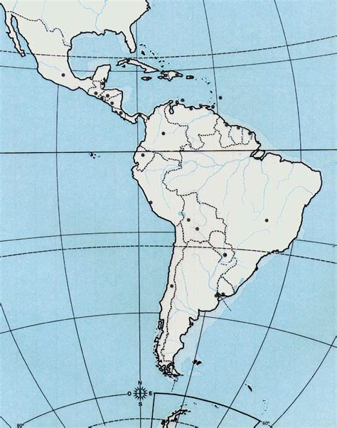 Mapa De Am Rica Latina