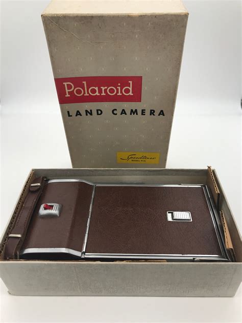 Vintage Polaroid Land Camera Model 95a Speedliner Ebay