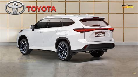 2024 Toyota Highlander Redesign Depicts All The Colorful Yet Digital