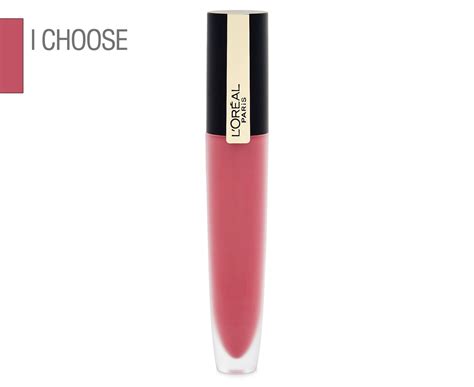 L Oréal Rouge Signature Matte Lip Ink Liquid Lipstick 7ml I Choose Nz