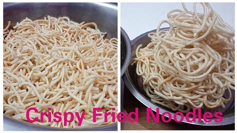 Crispy Chinese Noodles Recipeक्रिस्पी चाइनीस नूडल्स बनाने की विधिcrispy Fried Noodles Recipe