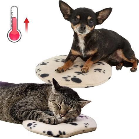 Pet Heating Pad Microwavable Pet Dog Cat Bed Heat Pad Portable Bite