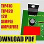 Tip41 And Tip42 Amplifier Circuit Diagram