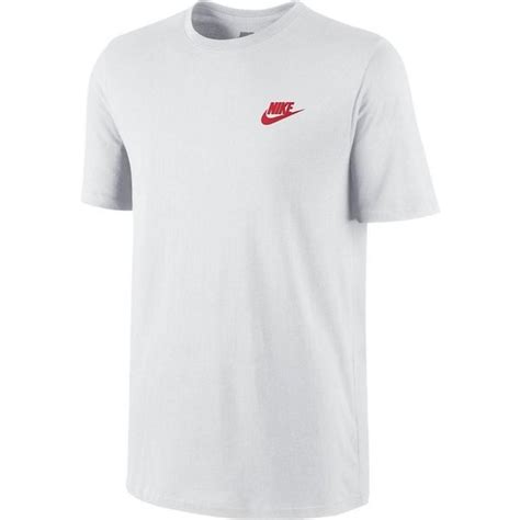 Nike T Shirt Futura Whiteuniversity Red