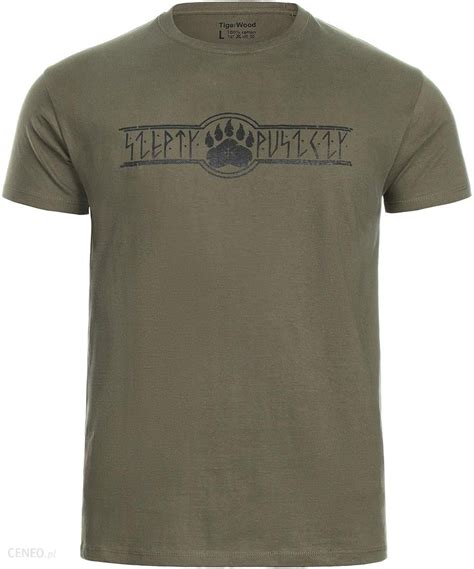 Tigerwood Koszulka T Shirt Szepty Puszczy Zielona Ceny I Opinie