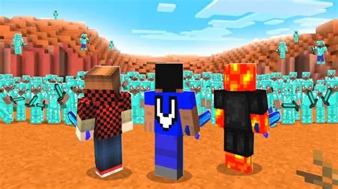 The Pack Vs 100 Minecraft Players Youtube