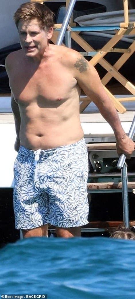 Rob Lowe Is A Heartthrob At 58 Going Shirtless Yachting Off St Tropez Sound Health And Lasting