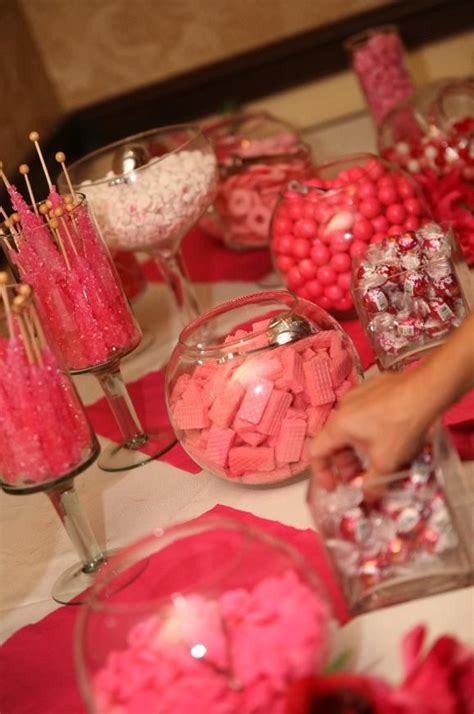 Pink Candy Buffet Weddingbee Photo Gallery Pink Candy Buffet Pink
