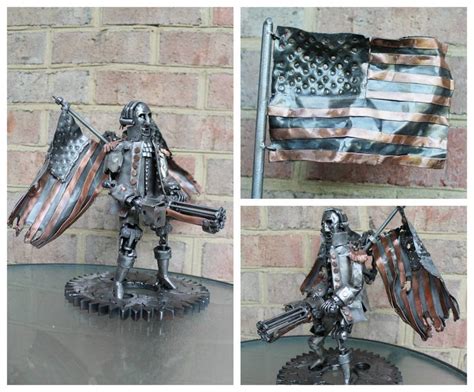 Bioshock Infinite Motorized Patriot And Songbird Sculptures