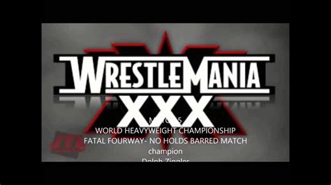May 16, 2021 · read on for the full wrestlemania backlash 2021 card and all you need to know to watch a wrestlemania backlash live stream online from anywhere. WrestleMania 30 Dream Match Card/Predictions - YouTube