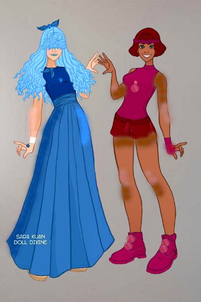 Human Ruby And Sapphire ~ By Dollie
