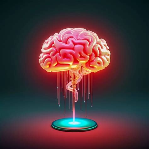 Free Photo Depiction Of Human Brain Or Intellect