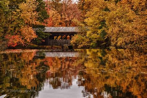 New England Covered Bridges Explore Fall Foliage