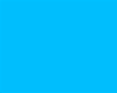 1280x1024 Deep Sky Blue Solid Color Background