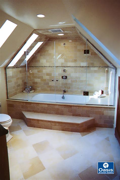 The shower doors with custom manufacturing attain the cuts and the trimming to fit in the space you have. Custom Shower Enclosures - Oasis Shower Doors