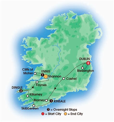 Shannon Ireland Map Secretmuseum