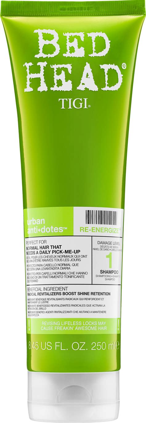 Test Tigi Bed Head Urban Antidotes Re Energize Shampoo Shampoo