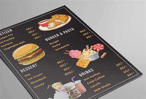 Creative Modern Menu Designs That Boost The Appetite Graphicmama