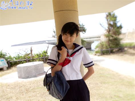 Shihono Ryo Shihono Ryou Highres Girl Asian Photo Medium School Uniform Serafuku Solo