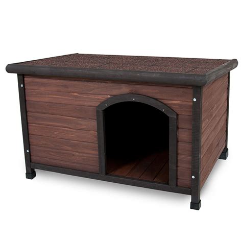 Aspen Pet Pet Offset Entry Dog House 45 12 X 31 X 323 25040 Rona