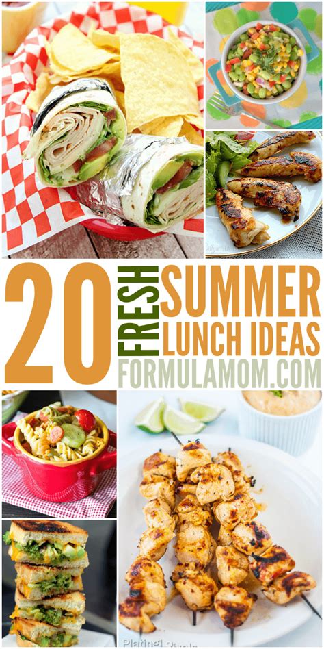 20 Fresh Summer Lunch Ideas