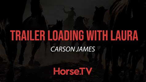 Trailer Loading With Laura Horsetv