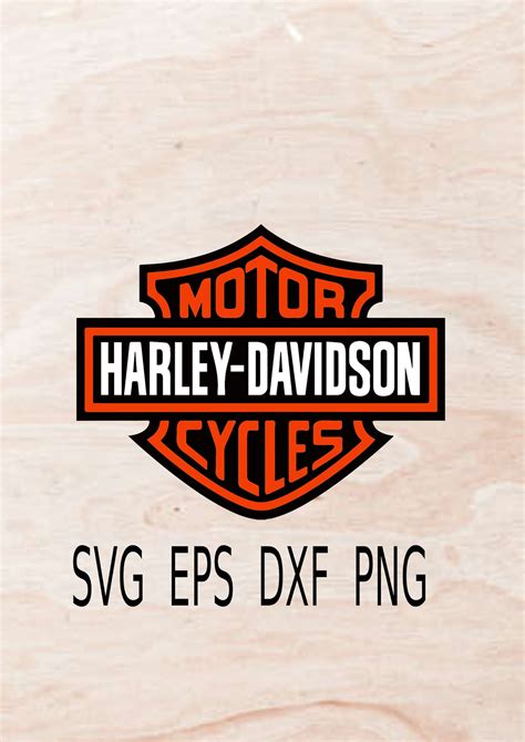 Harley Davidson Svg Dxf Eps Png Harley Davidson Logo Svg Etsy