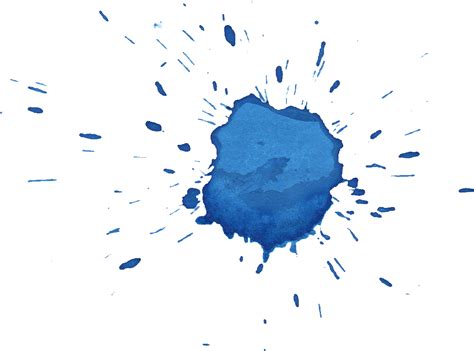 8 Blue Watercolor Drop Splash PNG Transparent OnlyGFX