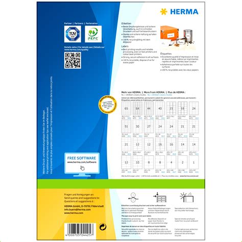 Kostenlose geschäftliche & private briefvorlagen. 4 Herma ordner Etiketten Vorlage Word - MelTemplates - MelTemplates