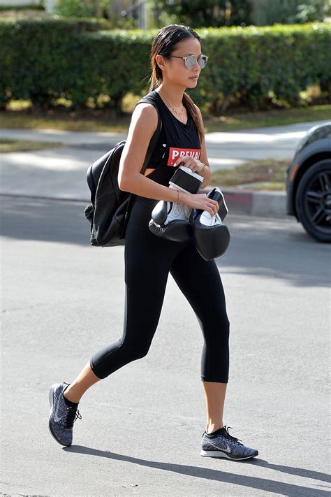 Jamie Chung Leaves A Gym In West Hollywood 12032015 Hawtcelebs