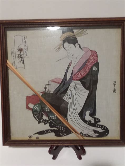 Antique Japanese Painting On Silk With Signature Campestre Al Gov Br