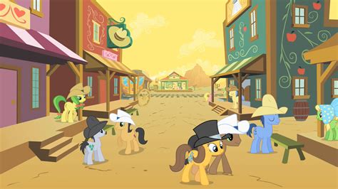 Image Wide Shot Of Appleloosa S01e21png My Little Pony Friendship