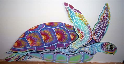 Colorful Turtles By C Lofgreen