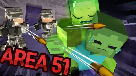 Area 51 Raid Minecraft Animation Youtube