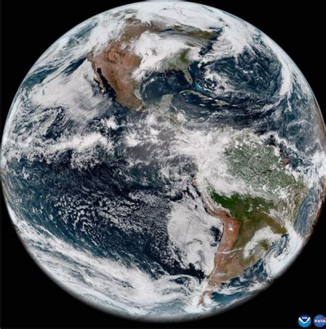 Noaa Reveals First Images From New Weather Satellite Spaceflight Now