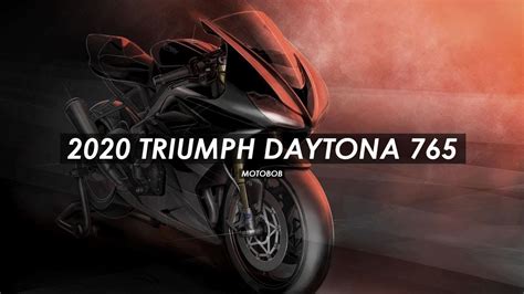 New 2020 Triumph Daytona Moto2 765 Limited Edition Confirmed Youtube