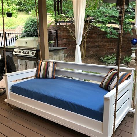 Outdoor Daybed Mattress Auspitz Sunbrella Daybed Custom Cushion Crib