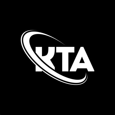 Logotipo Kta Carta Kta Diseño Del Logotipo De La Letra Kta Logotipo De Las Iniciales Kta