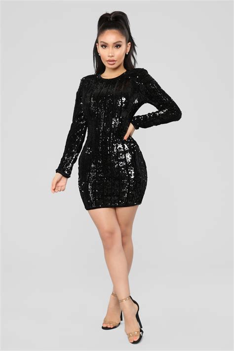 25 Fashion Nova Black And Gold Sequin Dress  Fashion Crazy Girls