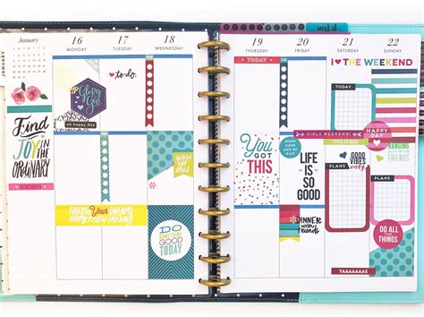 Using The Big Make Things Happen Happy Planner® For 2017 — Me And My