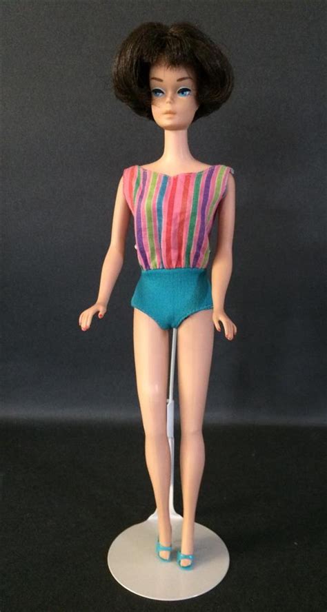 Lot Vintage Brunette American Girl Barbie In Original Tagged