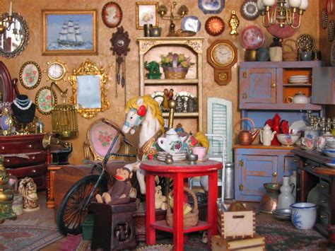 112 Scale Antique Shop Dollhouse Miniature Rooms Miniature Crafts